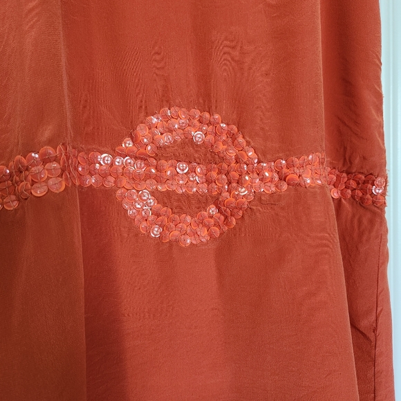 Sleeveless Silk Tank Dress - Picture 2 of 4